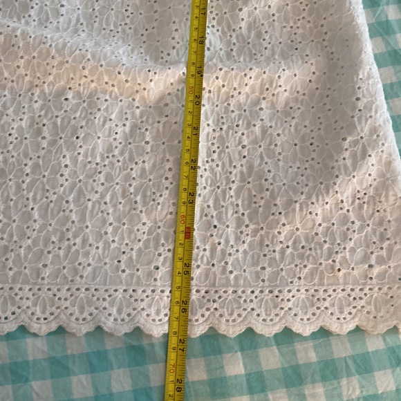 Lilly Pulitzer White Telyn Eyelet Crochet Top Size M - Picture 16 of 16